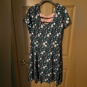 Hot Topic My Neighbor Totoro Mini Dress With Bow Back XL